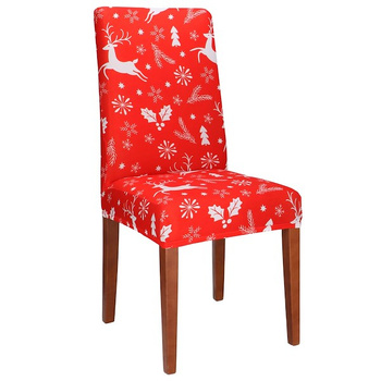 Housse de chaise élastique de Noël pour Noël taille universelle