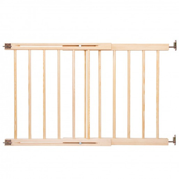 Barrière de sécurité pour escalier en bois, ajustable de 72 à 122 cm