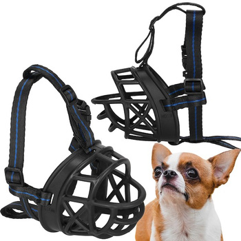 Muzzle for Small Dogs Adjustable Straps Size XS