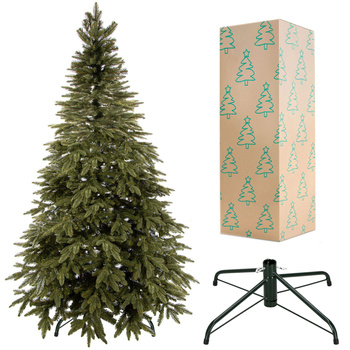 Sapin de Noël artificiel, 180 cm incl. support pour sapin de Noël