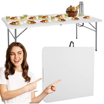 Gartentisch Partytisch für Gastronomie mit Tragegriff 200 cm lang