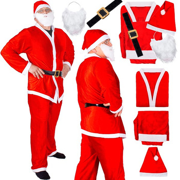 Costume de Père Noël 5 pièces