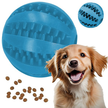 Hunde-Kauspielzeug für Leckerli Gummiball Dentalball 5 cm