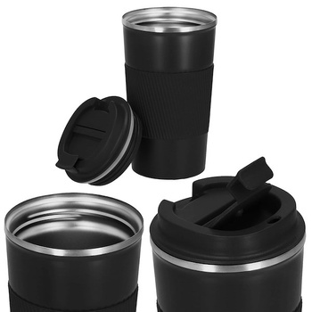 Thermos Coffee Mug 0.5 L Black