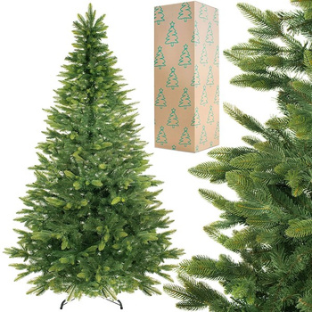 Sapin de Noël artificiel, 220 cm, sapin de Noël en 3D