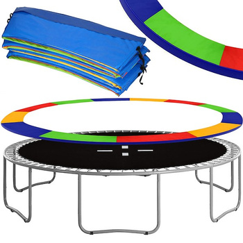 Trampolin-Set Außennetz Federabdeckung für Trampolin mit Durchmesser 363-369 cm 12 FT