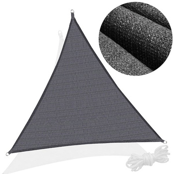 Voile d'ombrage triangle incluant corde de fixation 3 x 3 x 3 m