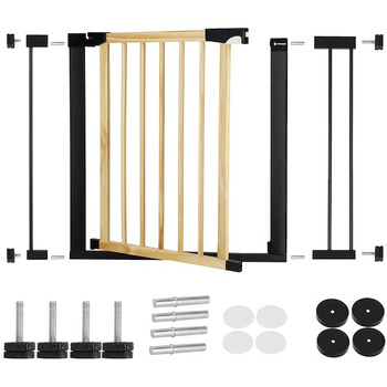 Barrière de sécurité pour porte et escalier 2 extensions Système de tension 96 -103 cm