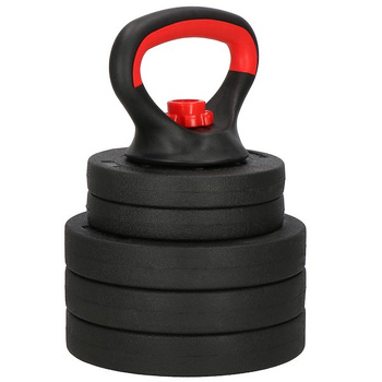 Kettlebell mit einstellbarer Last 10 kg Satz mit 5 Hantelscheiben