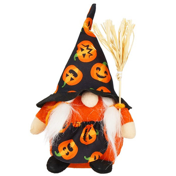 Dekofigur Wichtel Halloween Zwerg Dame 20 cm