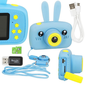 Appareil photo numérique pour enfants design lapin USB 8 Go Jeux vidéo