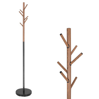 Kleiderständer Baum-Optik 6 Haken Metall 180 cm freistehend