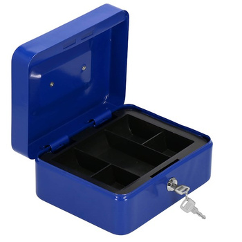 Geldkassette abschließbar mit Schlüssel Sparbox 20 x 9 x 16 cm Safe für die Speicherung von Geld