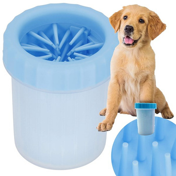 Nettoyeur de pattes pour chien en silicone Soin des pattes doux